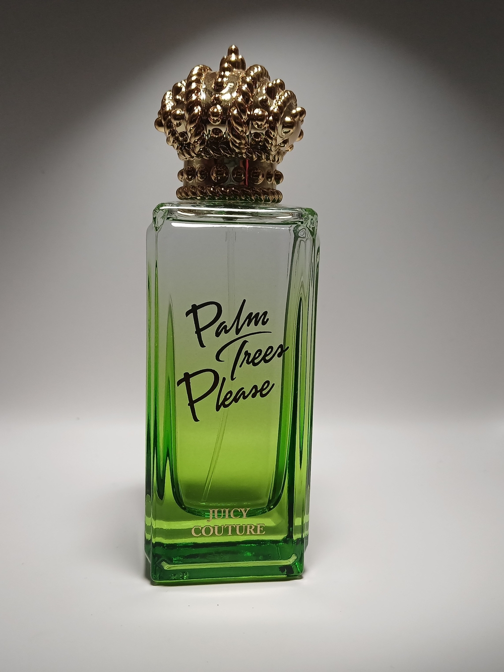 Palm Trees Please Juicy Couture Perfume - Green Gradient Bottle